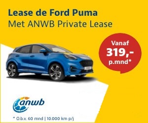 Ford Puma ANWB private lease